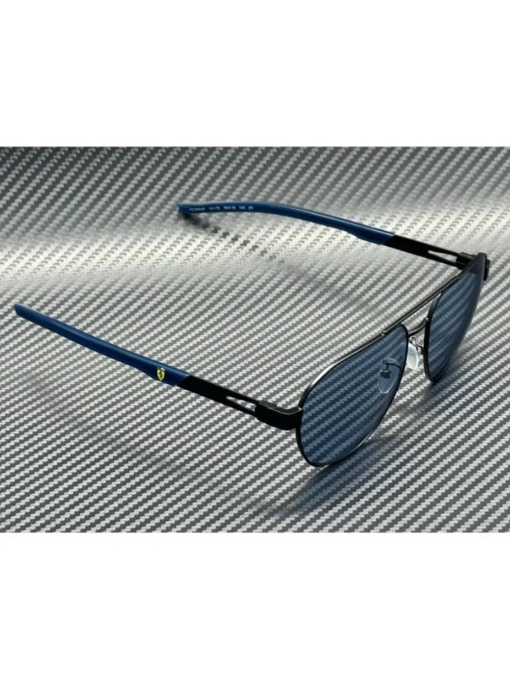 New Ferrari Men Matte Black Sunglasses 59-16-145